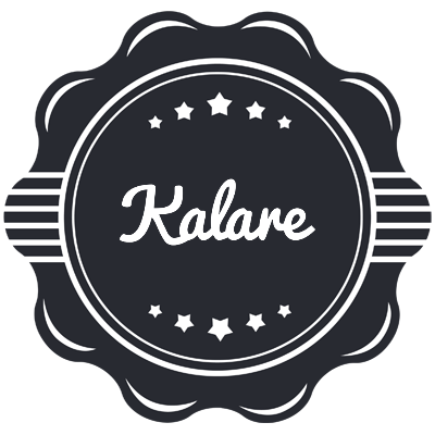 Kalare badge logo