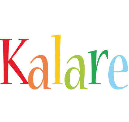 Kalare birthday logo