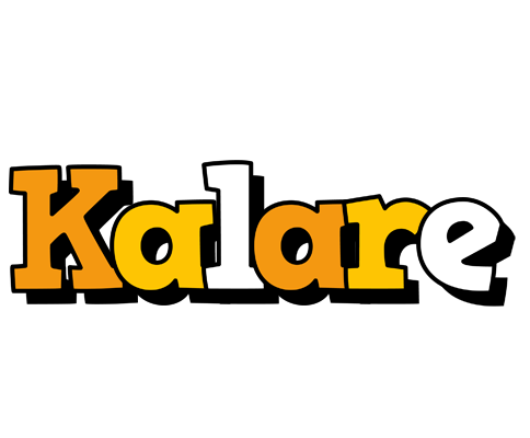 Kalare cartoon logo