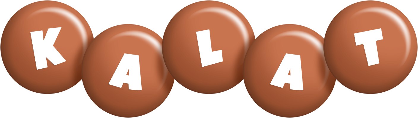 Kalat candy-brown logo