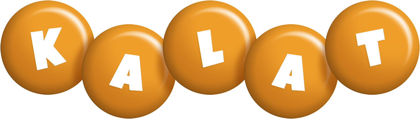 Kalat candy-orange logo