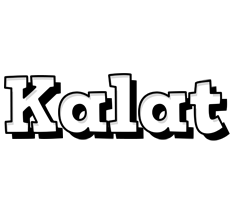 Kalat snowing logo