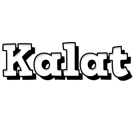 Kalat snowing logo