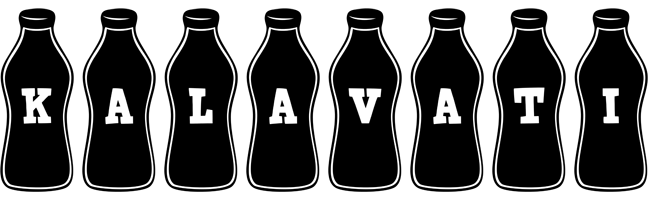 Kalavati bottle logo