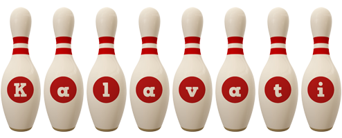 Kalavati bowling-pin logo