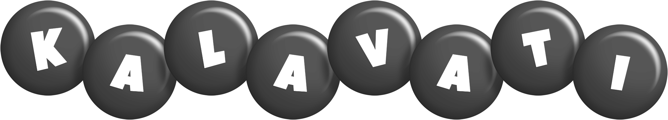 Kalavati candy-black logo