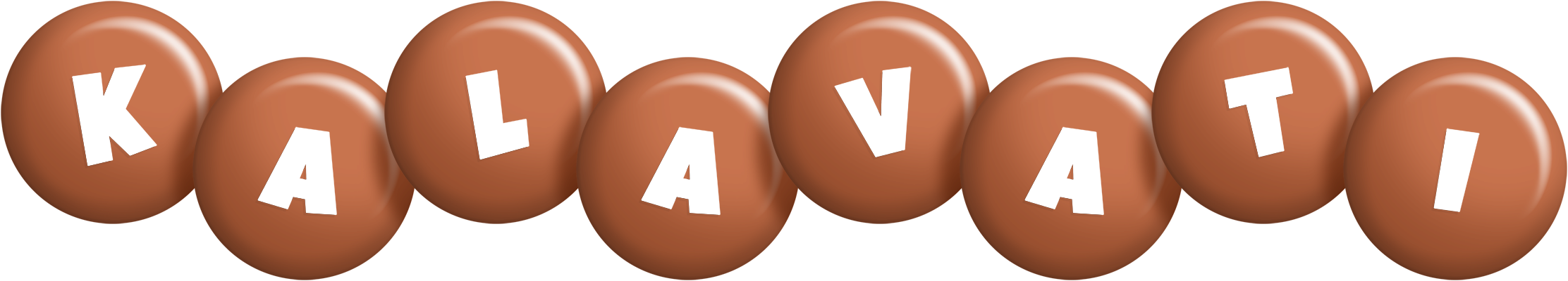 Kalavati candy-brown logo