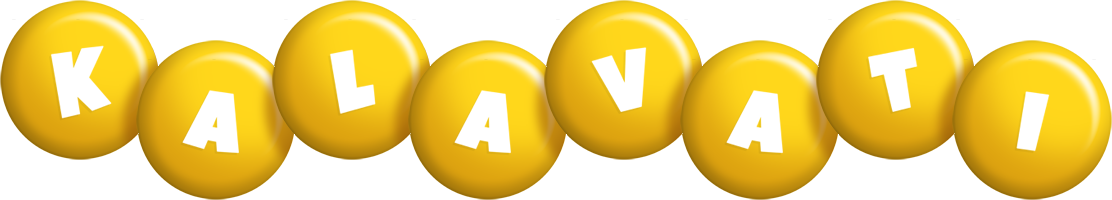 Kalavati candy-yellow logo