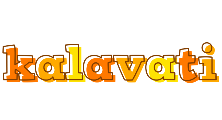 Kalavati desert logo