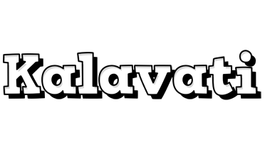 Kalavati snowing logo