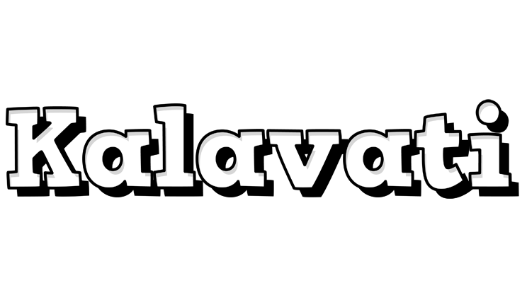 Kalavati snowing logo