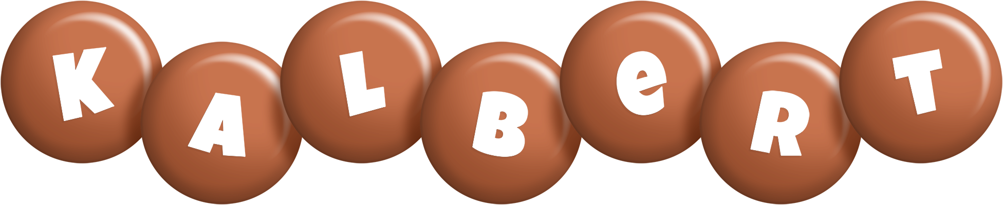 Kalbert candy-brown logo
