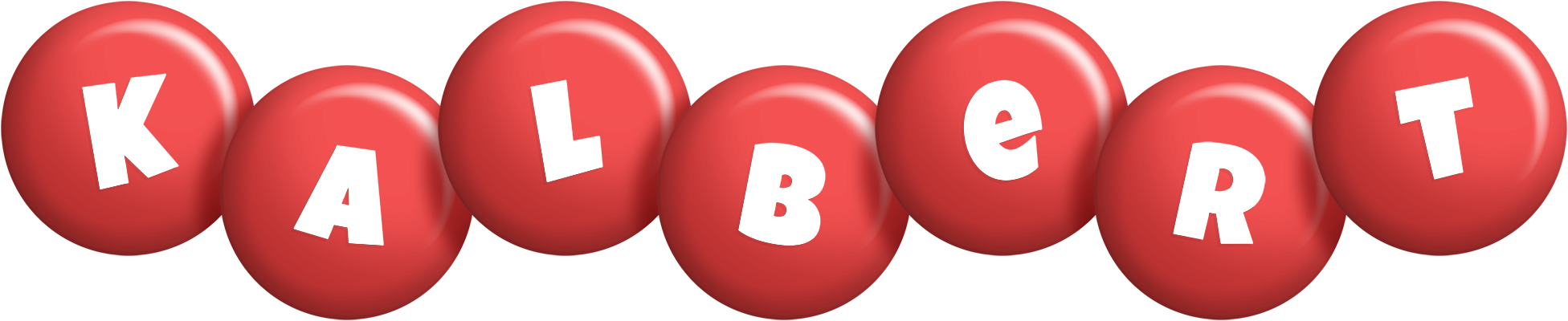Kalbert candy-red logo