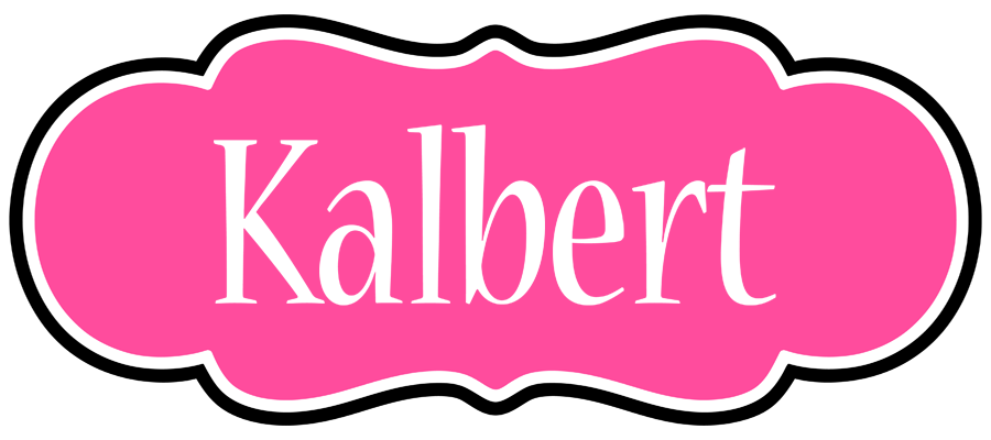 Kalbert invitation logo