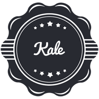 Kale badge logo