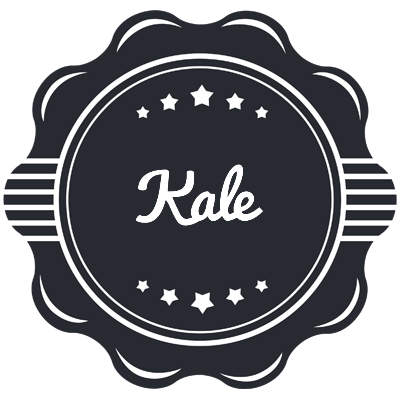 Kale badge logo