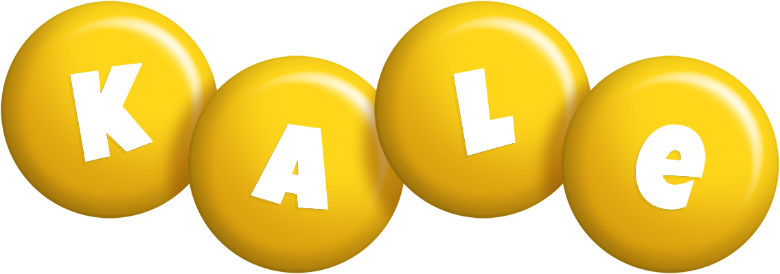 Kale candy-yellow logo