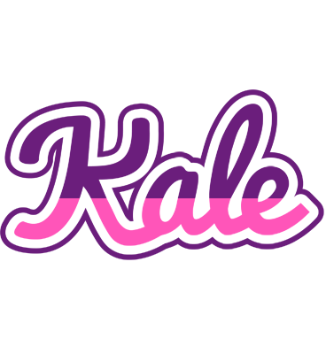 Kale cheerful logo