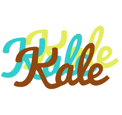 Kale cupcake logo