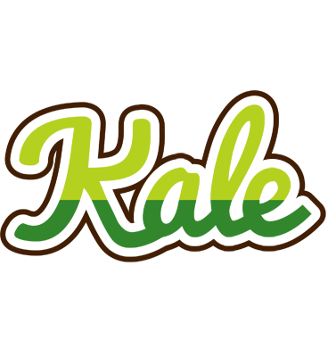Kale golfing logo