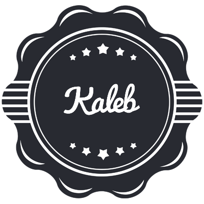 Kaleb badge logo