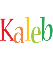 Kaleb birthday logo