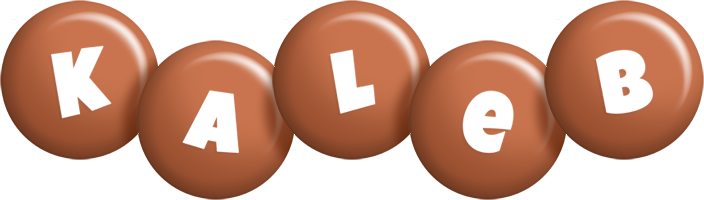 Kaleb candy-brown logo