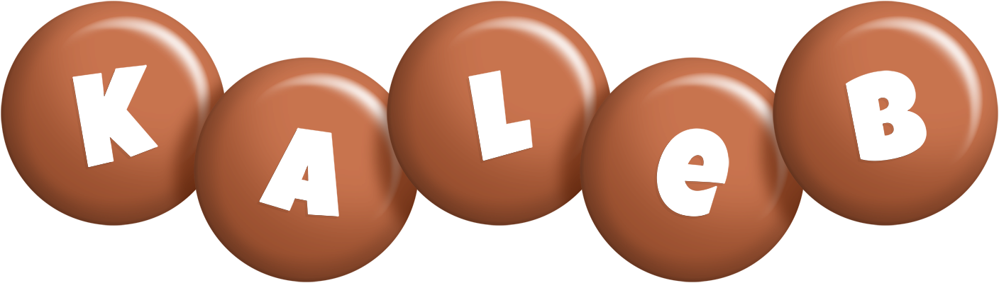 Kaleb candy-brown logo