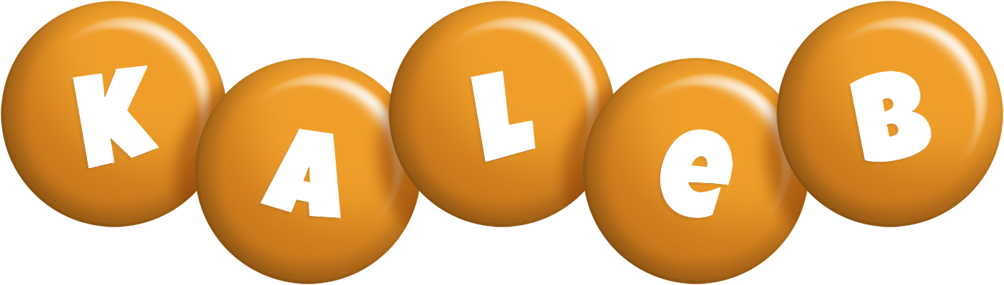 Kaleb candy-orange logo