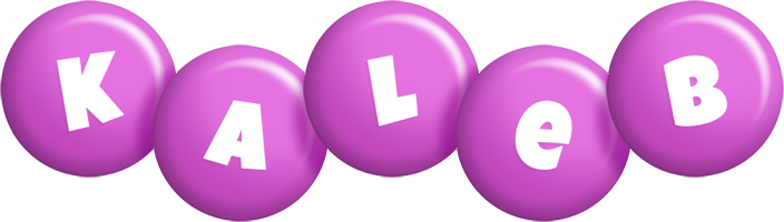 Kaleb candy-purple logo