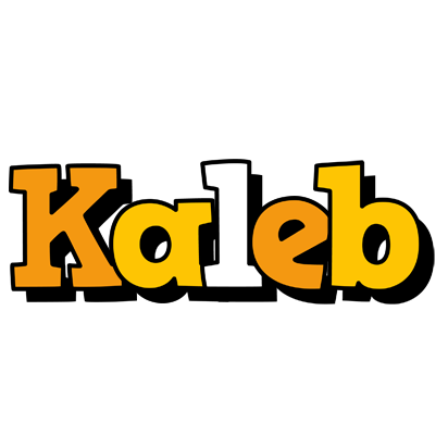 Kaleb cartoon logo