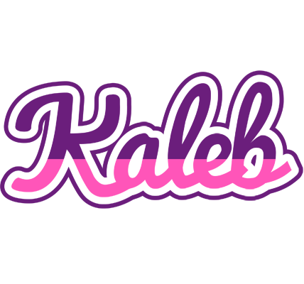 Kaleb cheerful logo