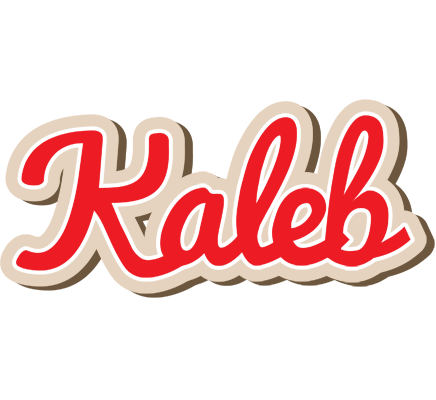 Kaleb chocolate logo