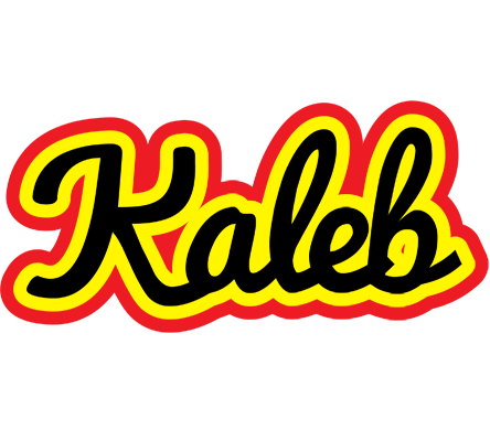 Kaleb flaming logo