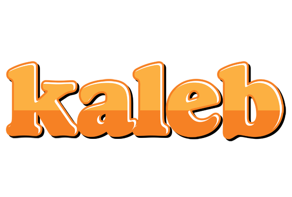 Kaleb orange logo
