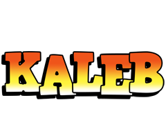 Kaleb sunset logo