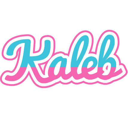 Kaleb woman logo