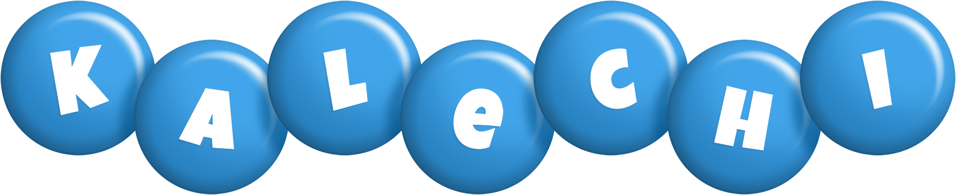 Kalechi candy-blue logo