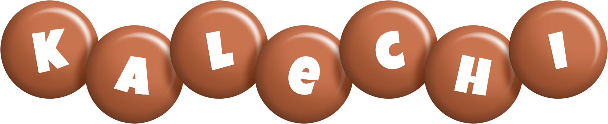 Kalechi candy-brown logo
