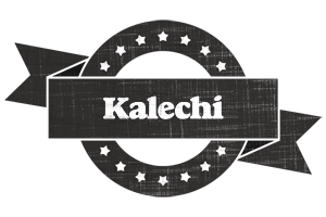 Kalechi grunge logo