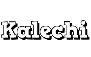 Kalechi snowing logo