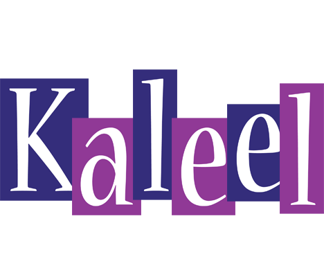 Kaleel autumn logo