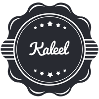 Kaleel badge logo