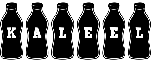 Kaleel bottle logo