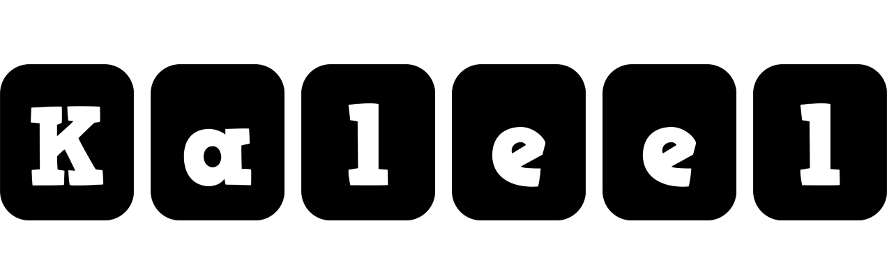 Kaleel box logo