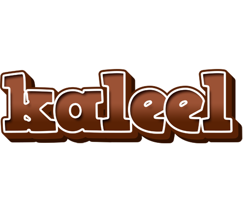 Kaleel brownie logo