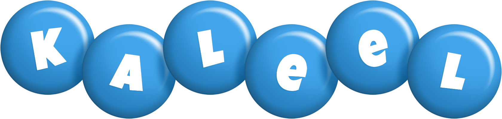 Kaleel candy-blue logo
