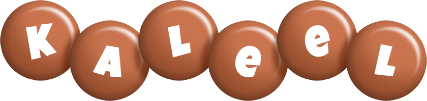 Kaleel candy-brown logo