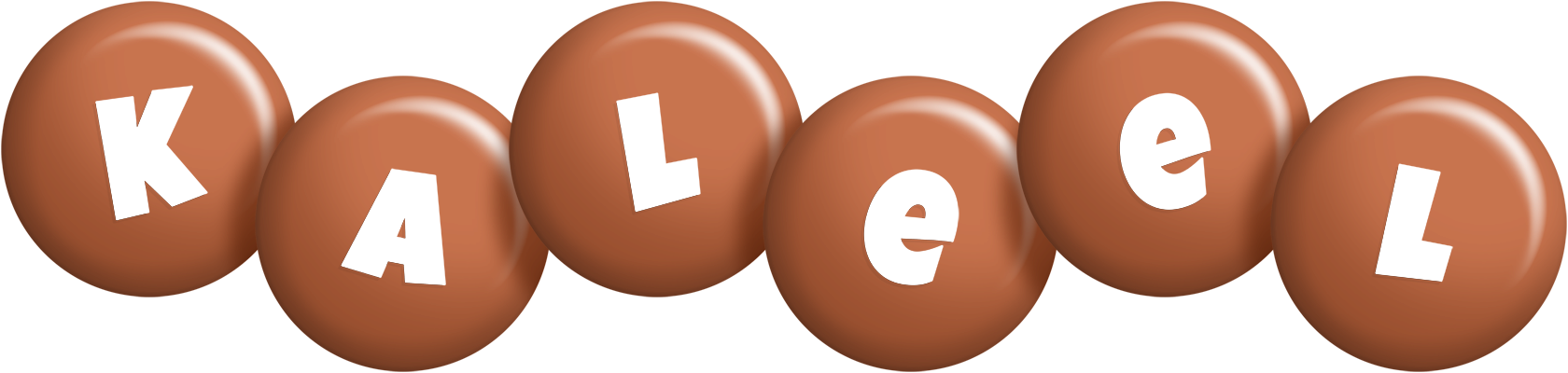 Kaleel candy-brown logo
