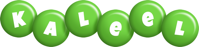 Kaleel candy-green logo